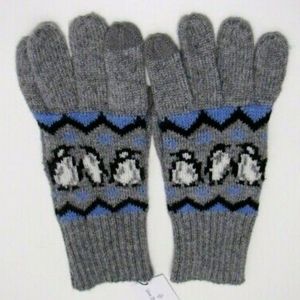 Vera Bradley Playful Penguin Gloves, NWT